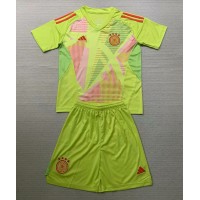 Tyskland Målvakt Replika babykläder Bortaställ Barn EM 2024 Kortärmad (+ korta byxor)